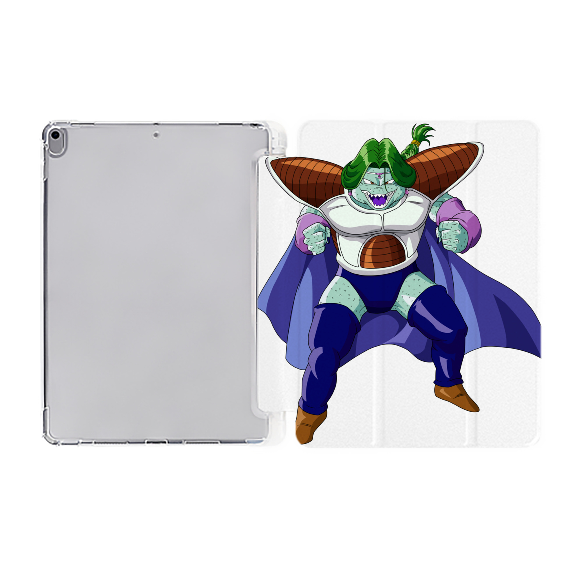 （画像用） ドラゴンボール DRAGON BALL IPad ケース ペン収納付き 三つ折りスタンド PUレザー×シリコン 対応機種9.5/10.5/10.9インチ